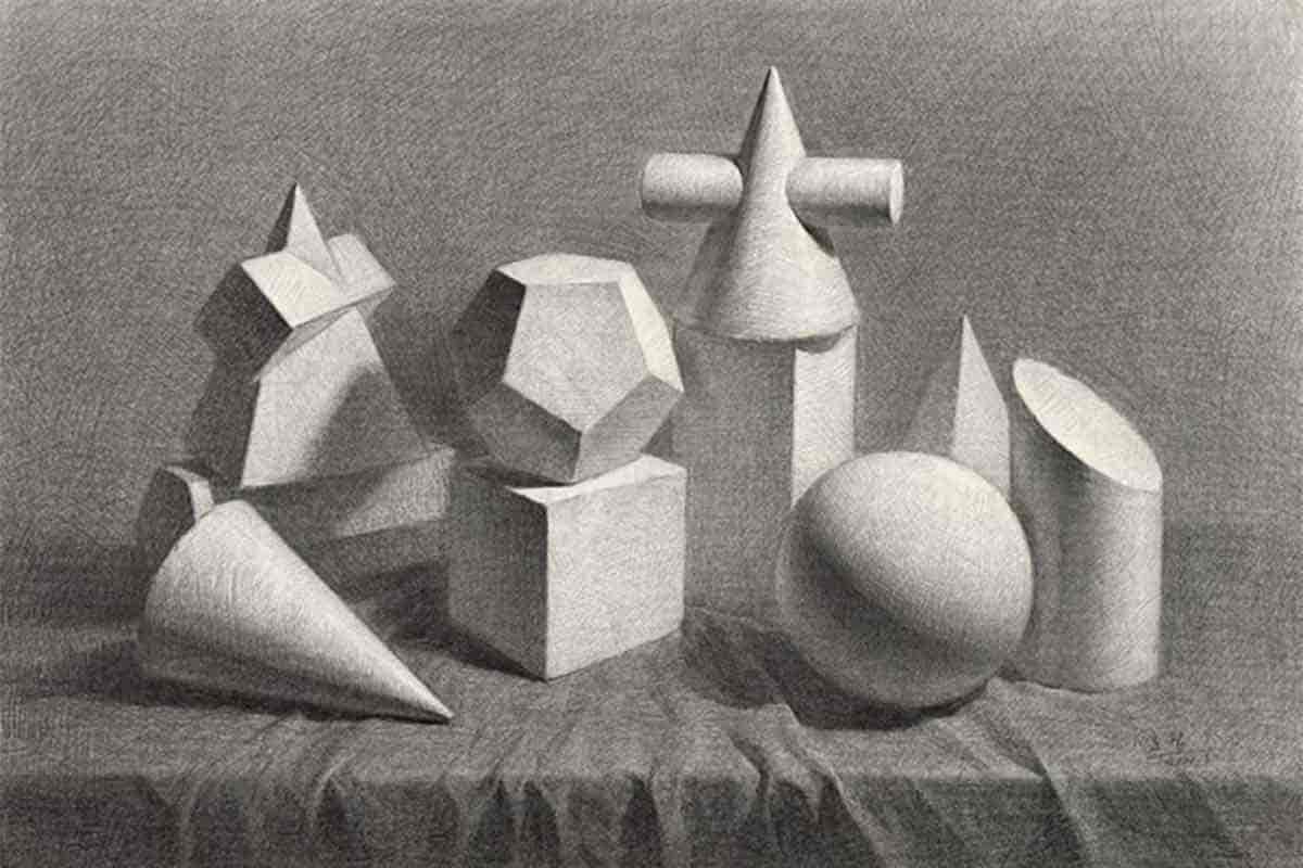 素描基础班 VIP 课程概览：从零开始，掌握素描核心要领-寒山客