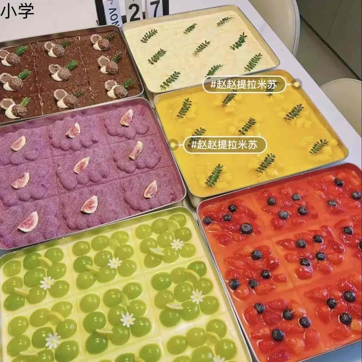 抖音超火赵赵提拉米苏20种口味配方教程-寒山客